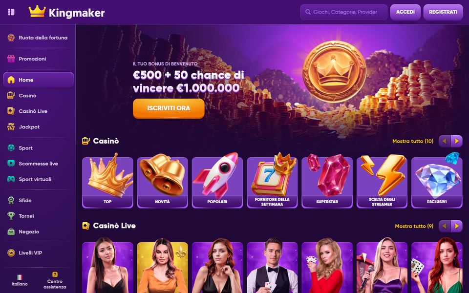 Kingmaker Casino