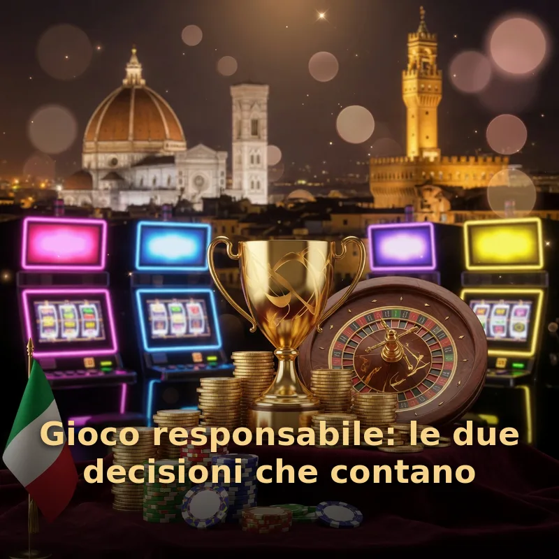 Ruota bonus vicino a una pila di gettoni colorati